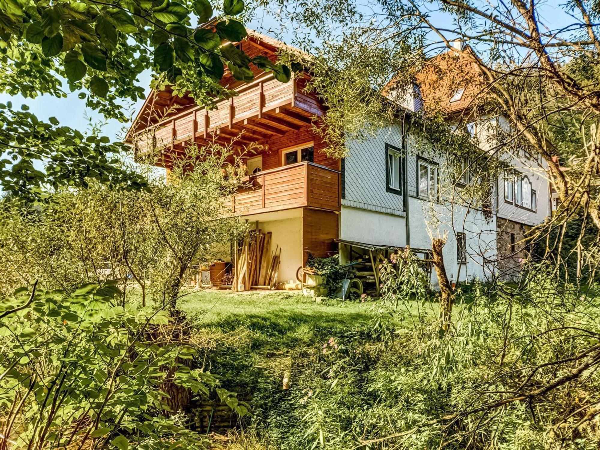 Apartment Thuringian Forest With Balcony Gießübel Exteriér fotografie