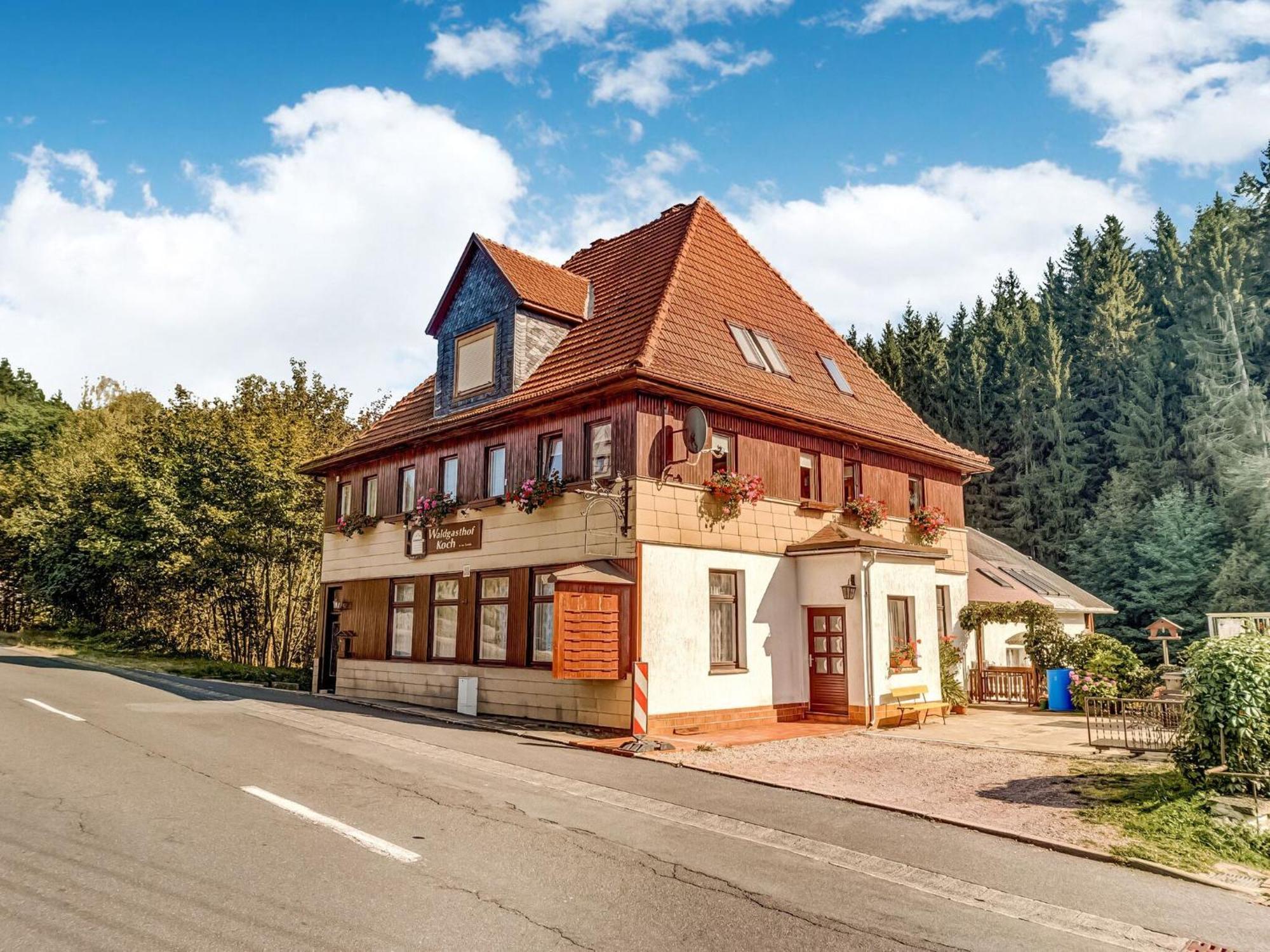 Apartment Thuringian Forest With Balcony Gießübel Exteriér fotografie