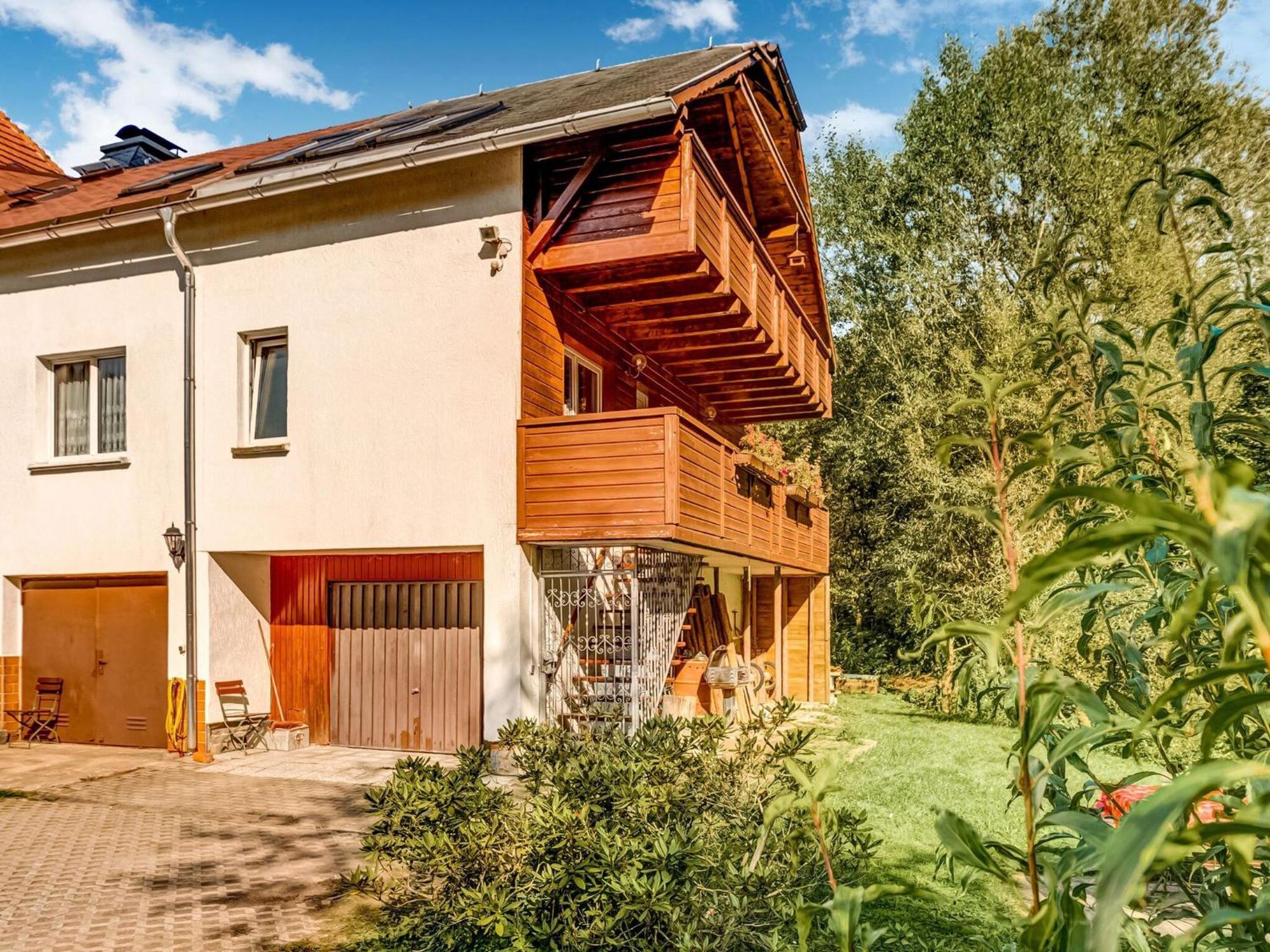 Apartment Thuringian Forest With Balcony Gießübel Exteriér fotografie